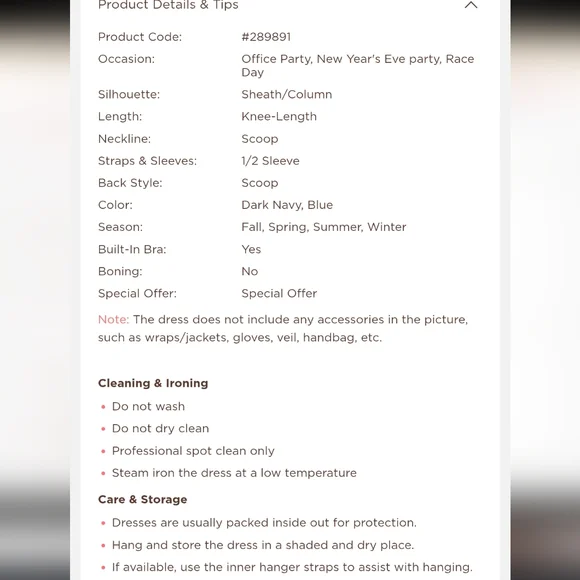 JJs House Navy Lace Midi Dress with Sequins. Sheer neck & sleeves. NWT.  Size 6 - Picture 11 of 11